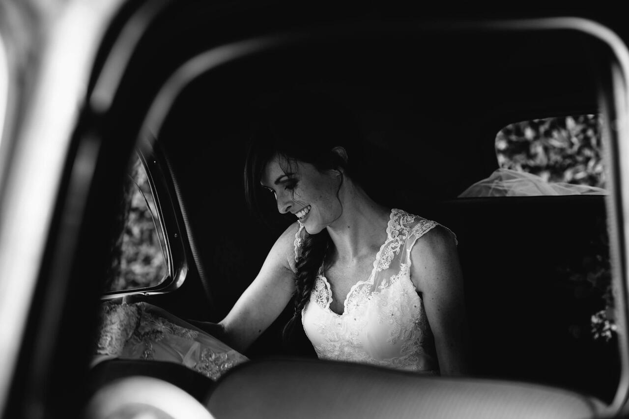 Robe de mariée sur-mesure réalisée par Macfarlan Création